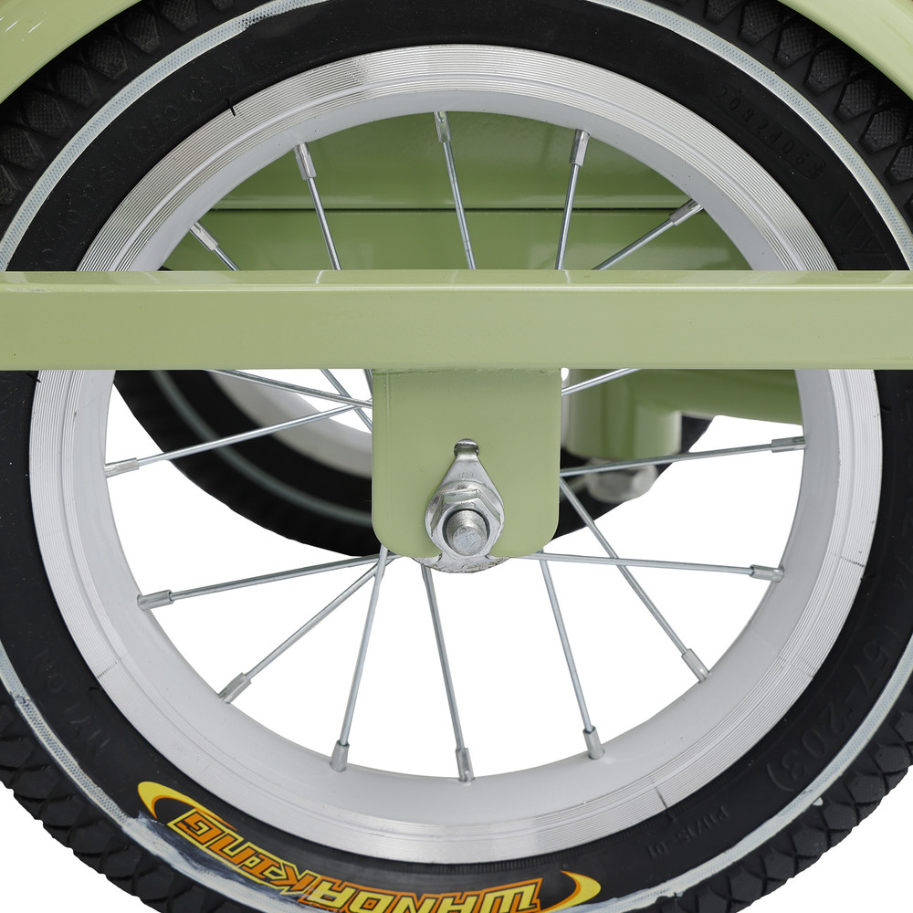 Tricycle Cart Reverse Green Three-wheel Bike