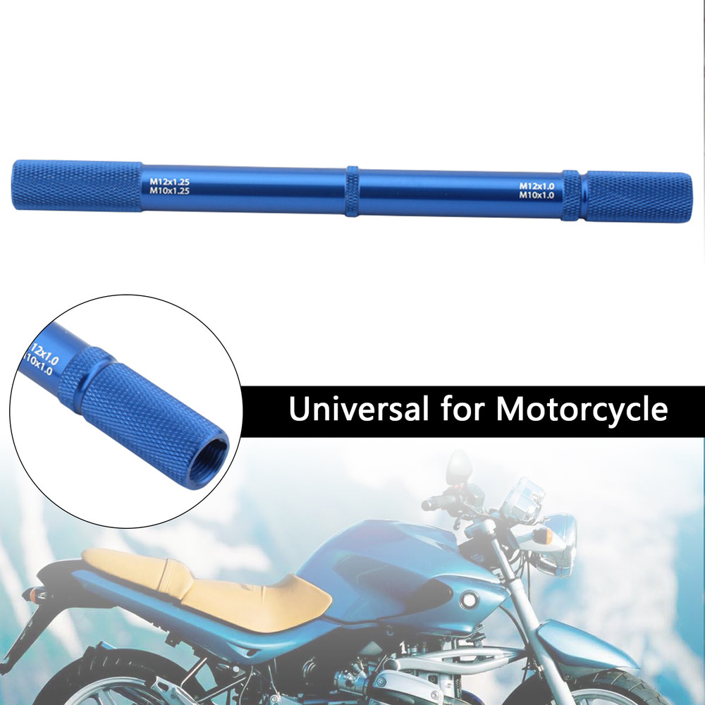 Universal Motorcycle Fork Bleed Tool Diy Suspension Repair Damper Rod Blue Generic