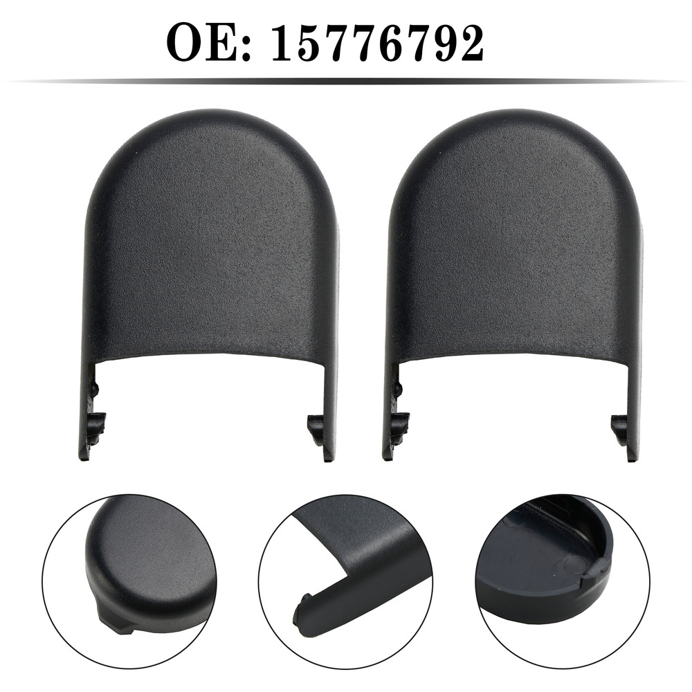 2007-2008 Cadillac Escalade ESV 2pcs Windshield Wiper Arm Nut Cap 15776792 Generic