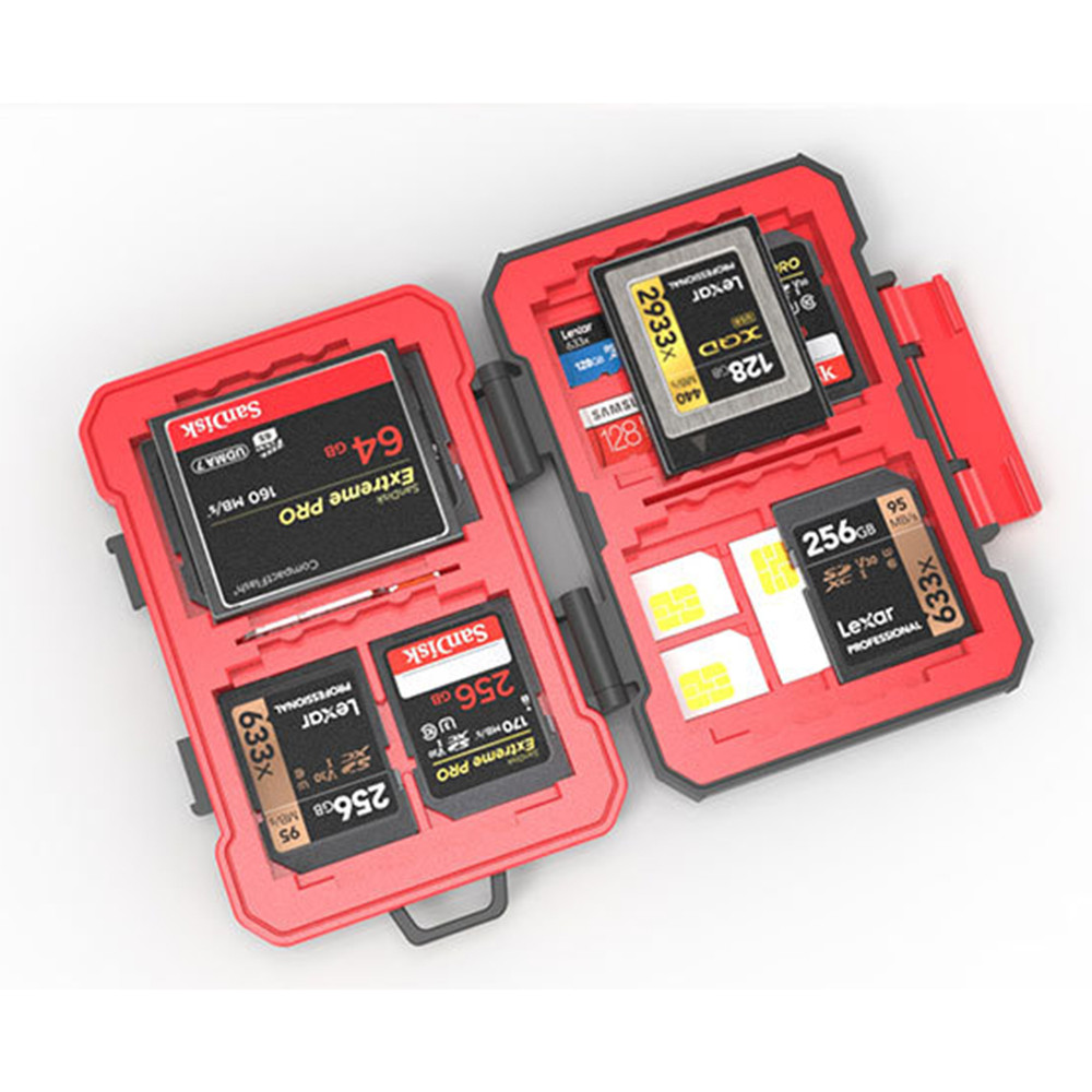 Camera Memory Card Box SD Card Protection Box Waterproof Anti-fall Storage Box