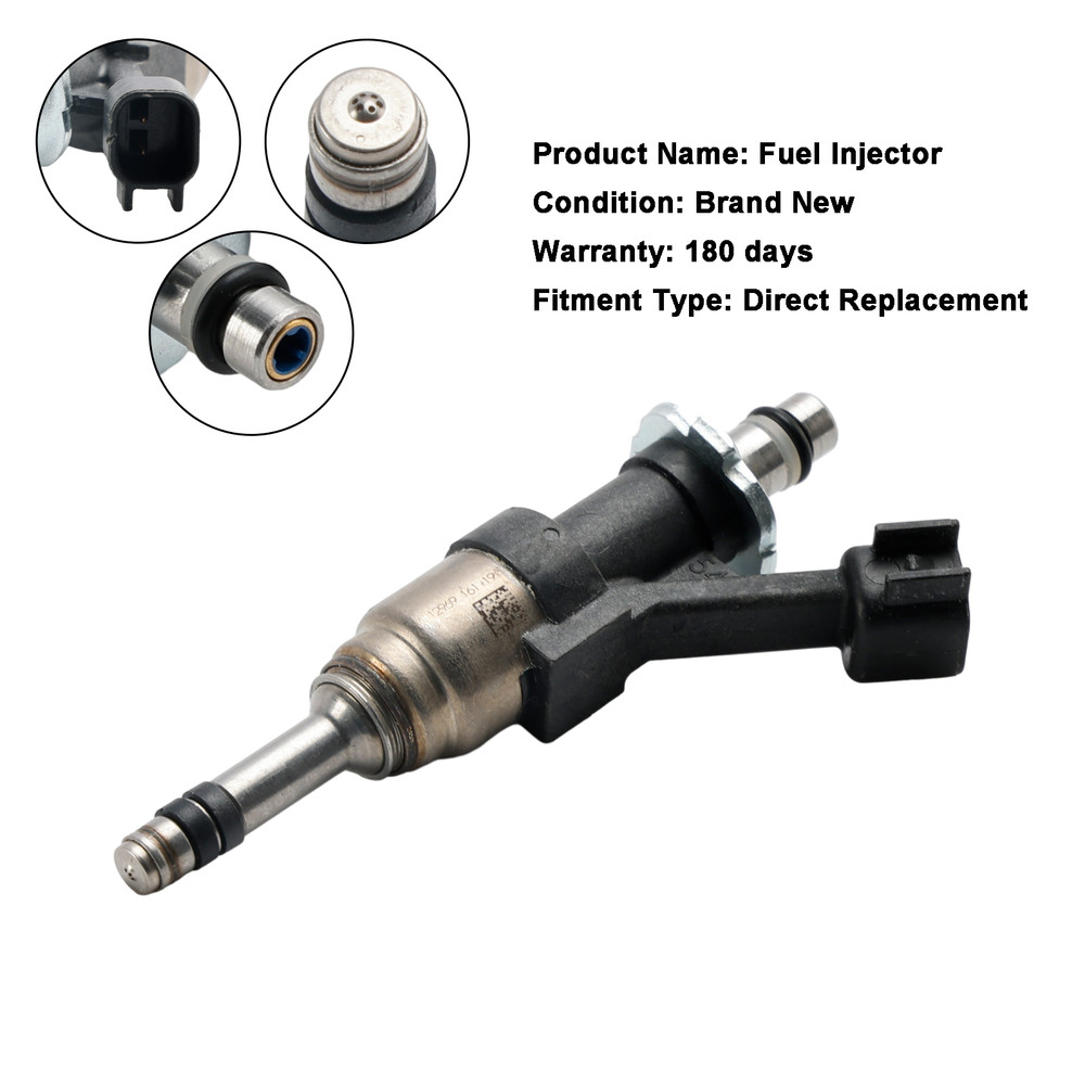 2015-2018 Cadillac Escalade 1PCS Fuel Injector 12668393 Silver Generic