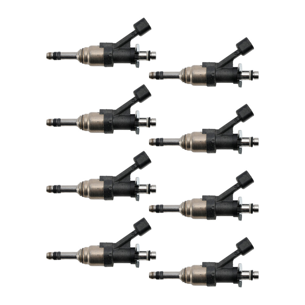 2014-2018 Chevrolet Camaro Corvette Silverado 1500 8PCS Fuel Injector 12668393 Silver Generic