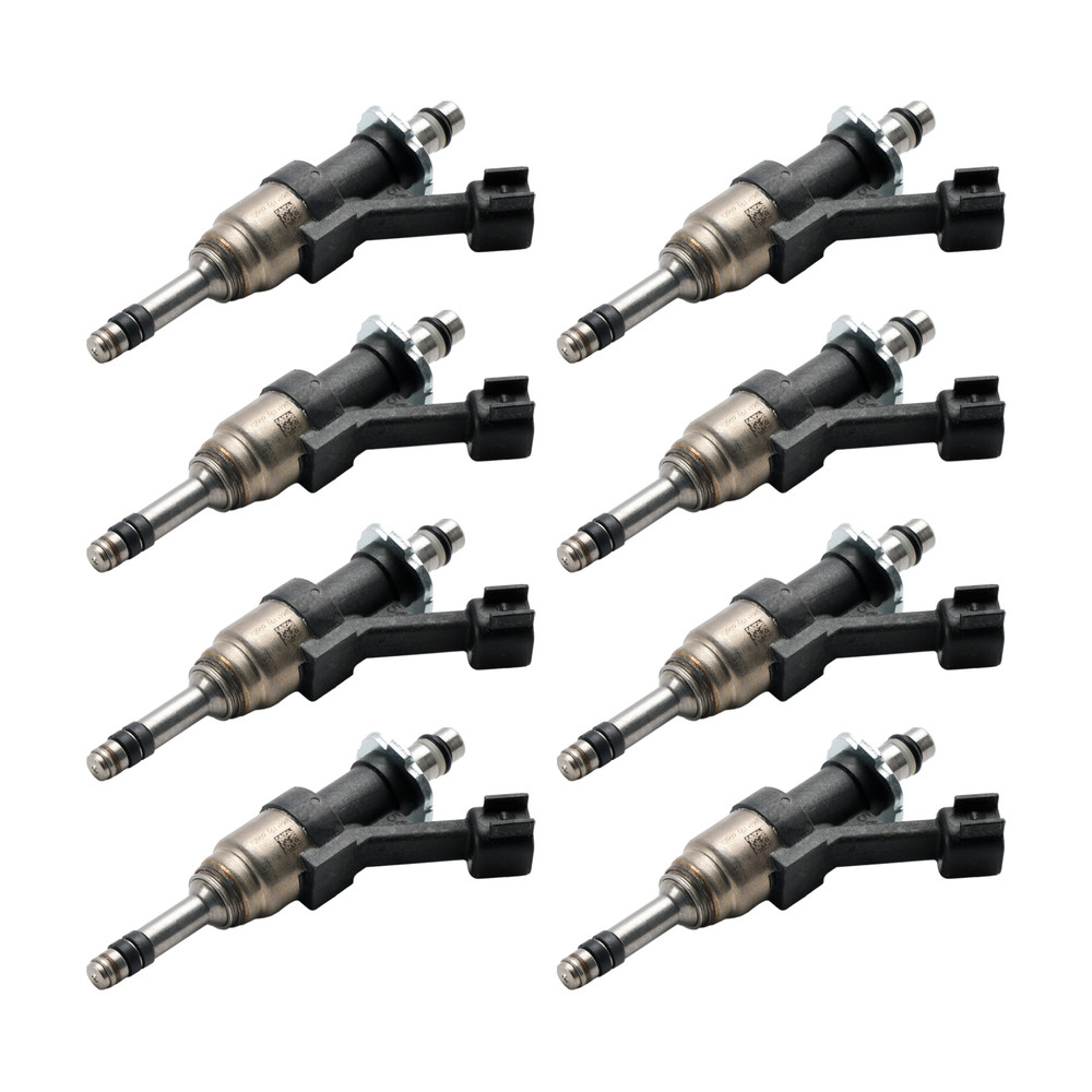 2014-2018 GMC Sierra 1500 Yukon 8PCS Fuel Injector 12668393 Silver Generic