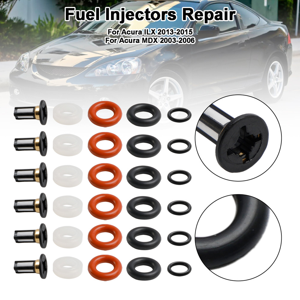 2003-2017 Honda Accord Odyssey Pilot Ridgeline Fuel Injector Repair Kit Generic
