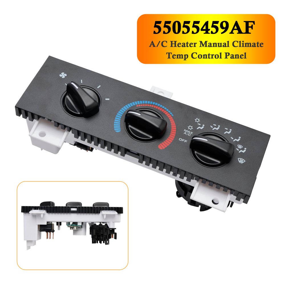 1998-2003 Dodge Ram Van A/C Heater Manual Climate Temp Control Panel 55055459AF Generic