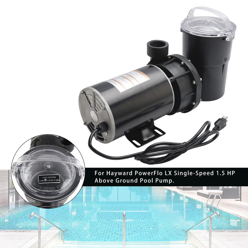 Hayward PowerFlo LX Single-Speed 1.5 HP Above Ground Pool Pump W3SP1580X15 115V Replacement Generic