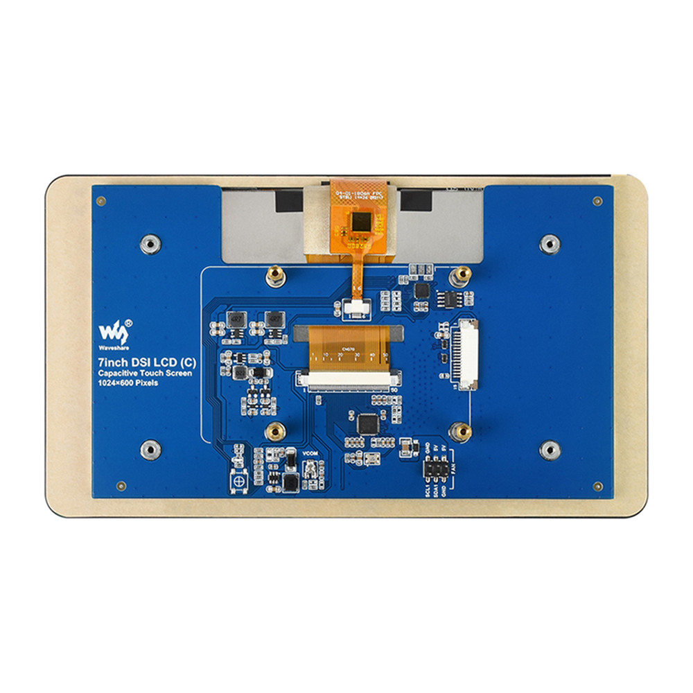 Raspberry Pi 7-inch IPS Capacitive 5-Point Touch Screen Pi5/4B DSI Display