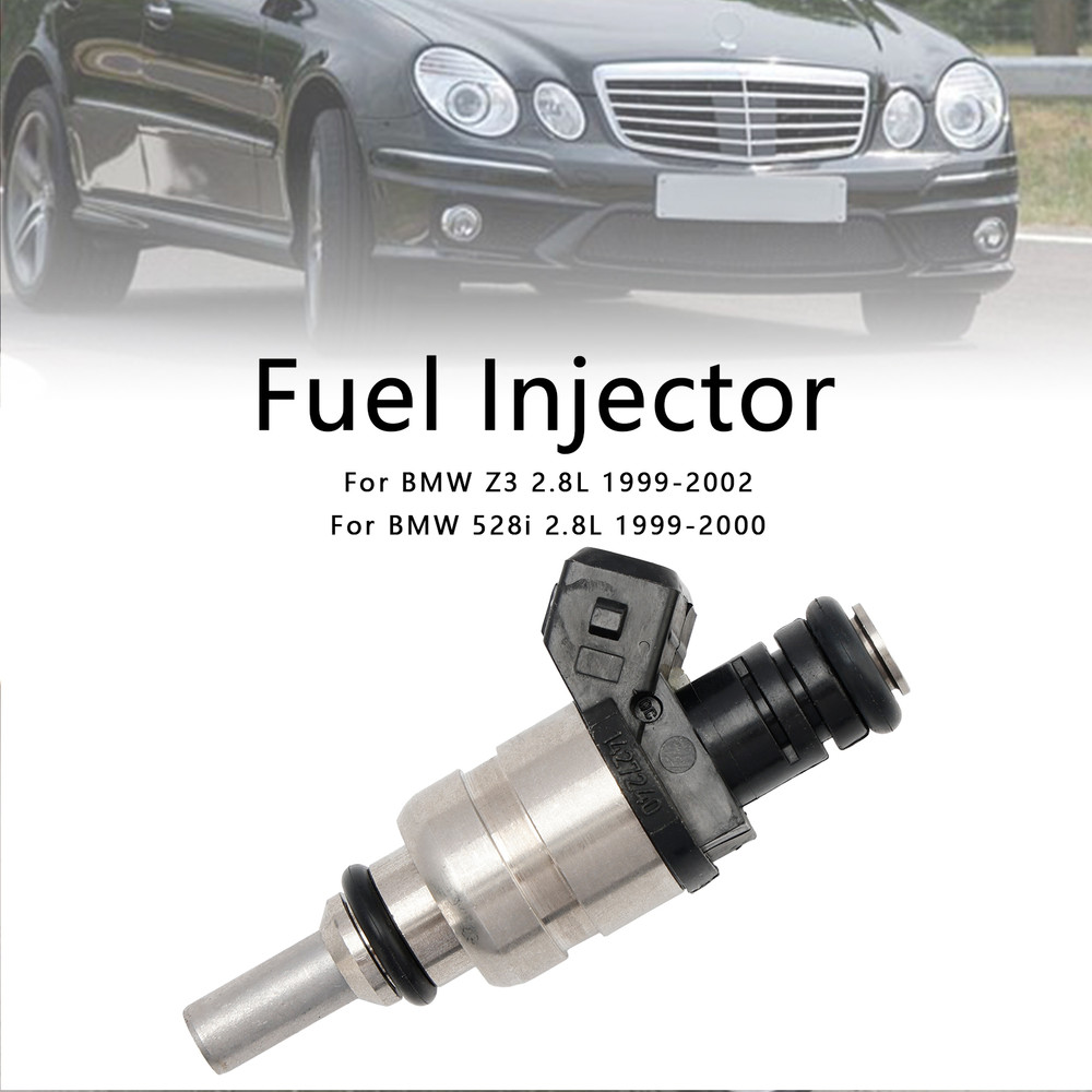 1998-2006 BMW 325xi 325i 320i 325Ci 525i 323Ci 323i Z4 1PCS Fuel Injector 13537546244 Black Generic