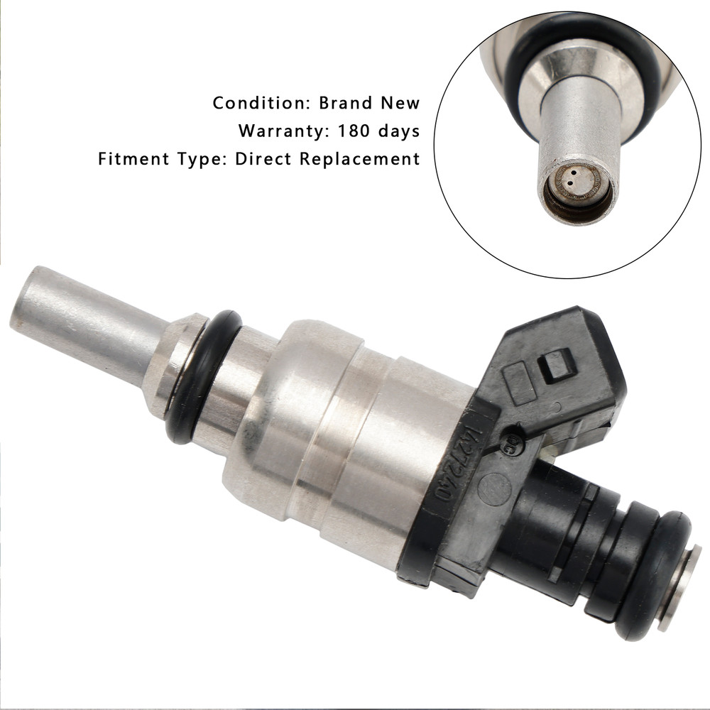 1998-2006 BMW 325xi 325i 320i 325Ci 525i 323Ci 323i Z4 1PCS Fuel Injector 13537546244 Black Generic
