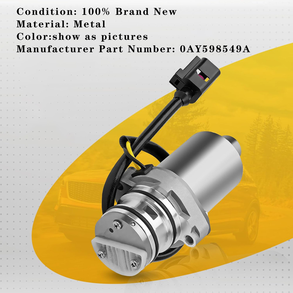 2009-2013 Audi A3 Quattro RS Q3 TT Differential Clutch Pump Motor 0AY598549A Generic