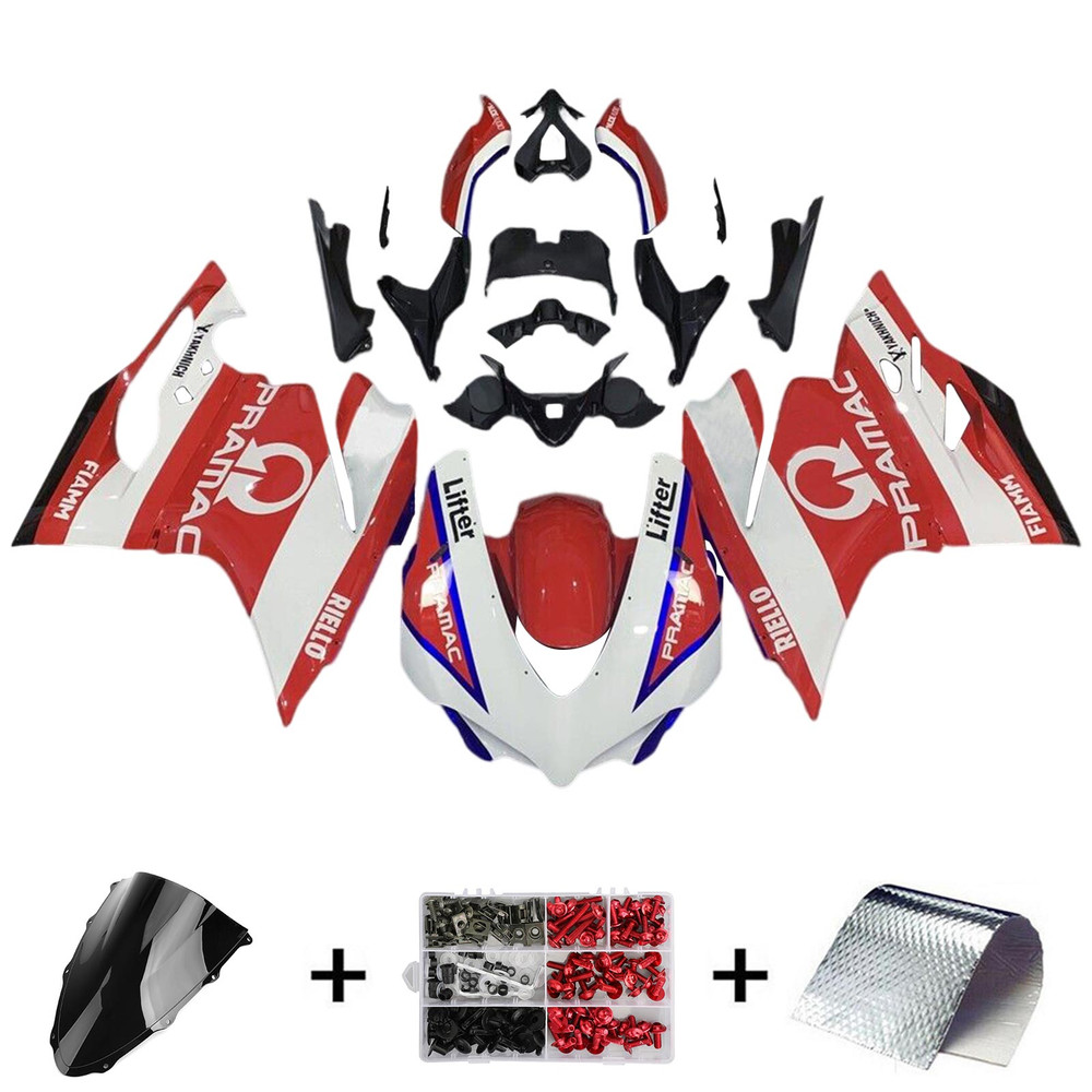 2015-2020 Ducati 1299 959 Injection Fairing Kit Bodywork Plastic ABS Amotopart Fairing #116