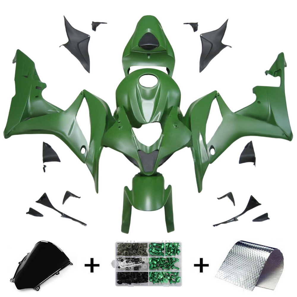 2007-2008 Honda CBR600RR F5 Injection Fairing Kit Bodywork Plastic ABS Amotopart Fairing #101