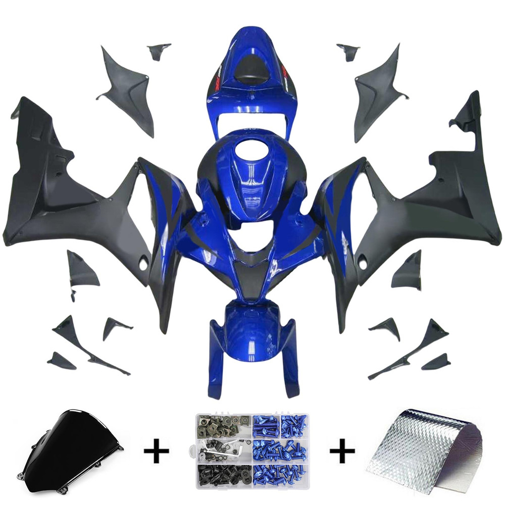 2007-2008 Honda CBR600RR F5 Injection Fairing Kit Bodywork Plastic ABS Amotopart Fairing #121