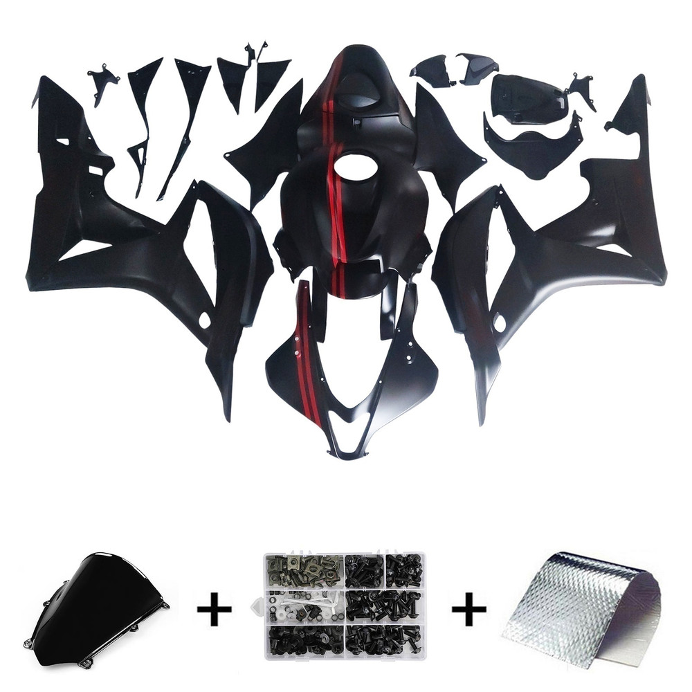 2007-2008 Honda CBR600RR F5 Injection Fairing Kit Bodywork Plastic ABS Amotopart Fairing #173