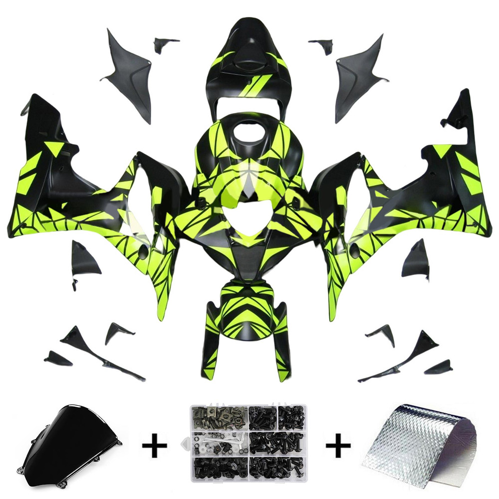 2007-2008 Honda CBR600RR F5 Injection Fairing Kit Bodywork Plastic ABS Amotopart Fairing #175