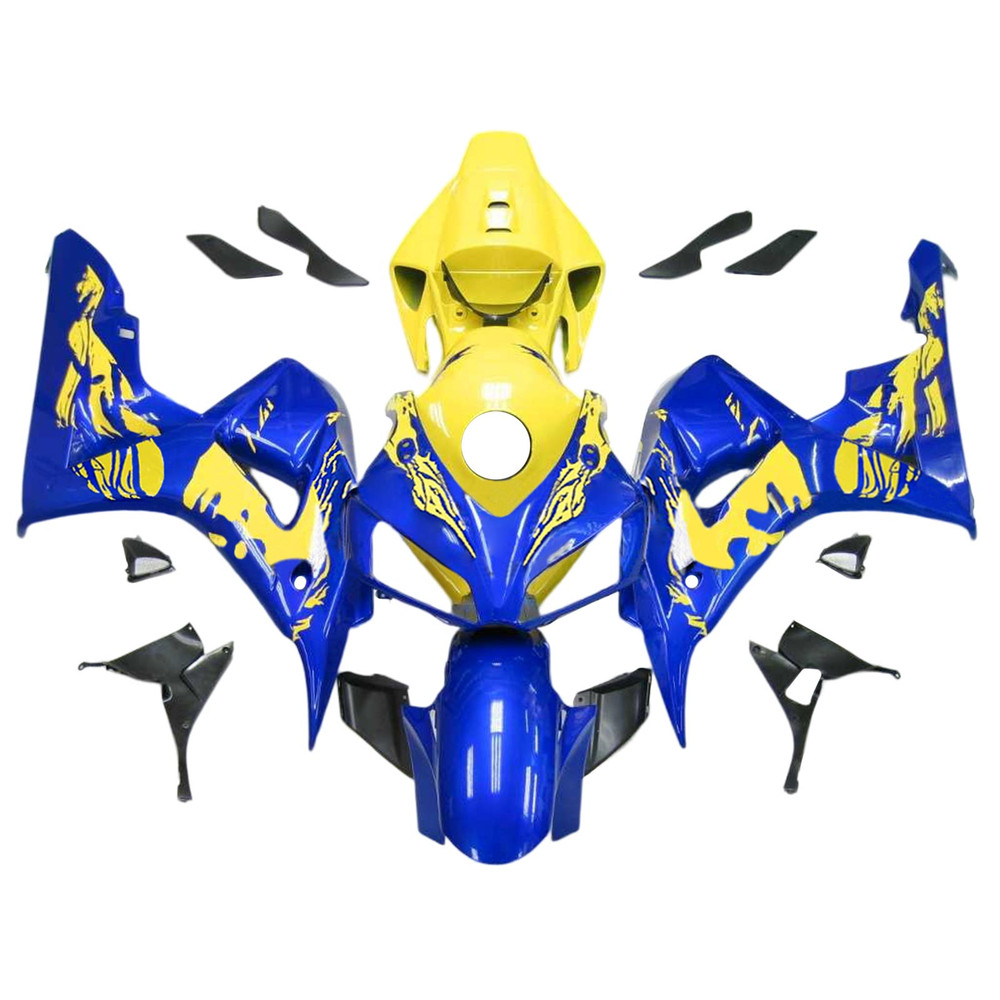 2006-2007 Honda CBR1000RR Injection Fairing Kit Bodywork Plastic ABS Amotopart Fairing #145