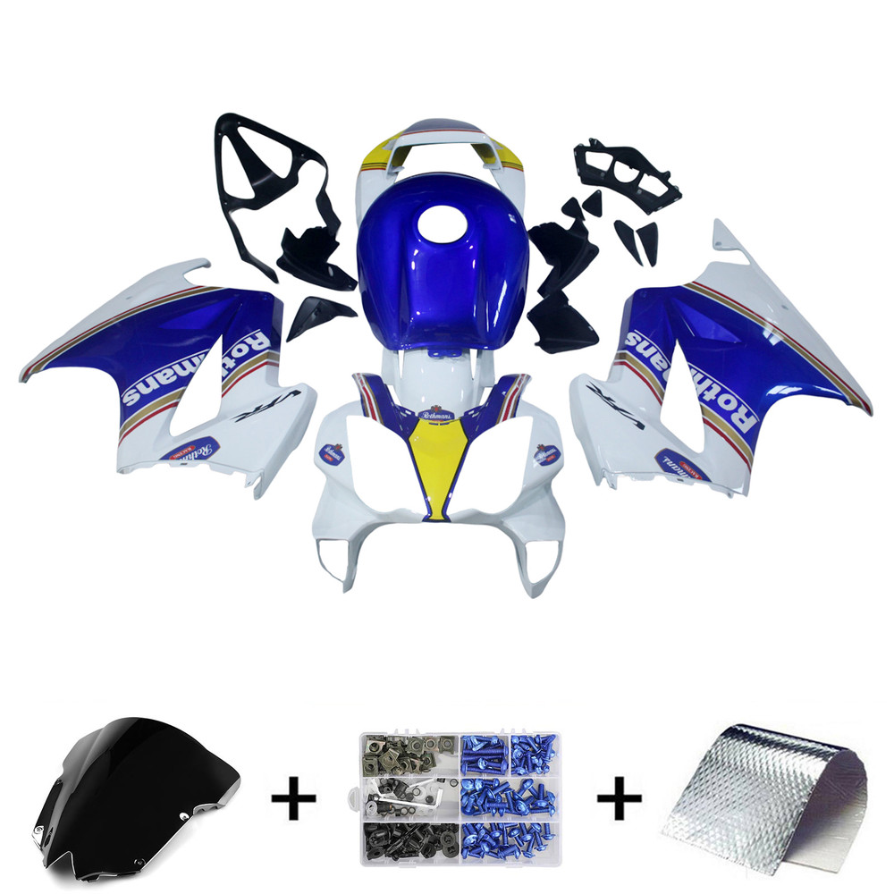 2002-2012 Honda VFR800 Injection ABS Plastic Bodywork Fairing Amotopart Fairing #104