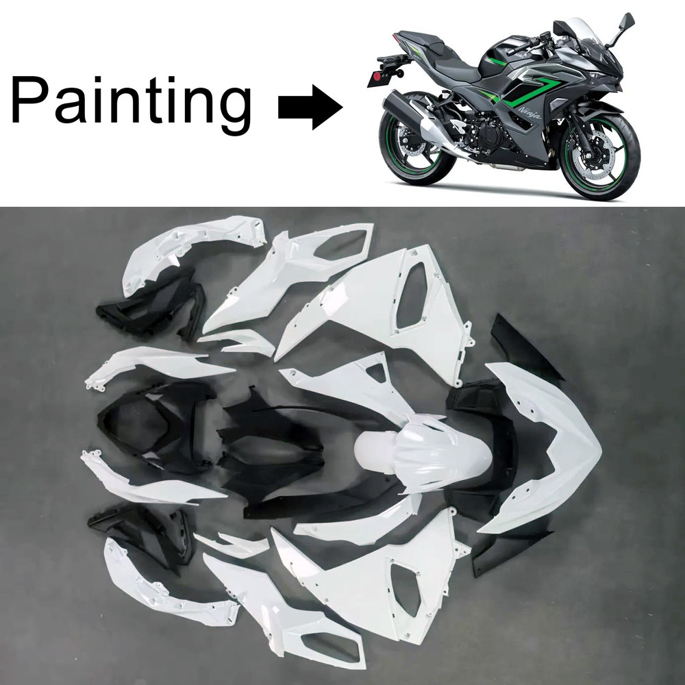 2024-2025 Kawasaki Ninja 500 Injection Fairing Kit Bodywork Plastic ABS Amotopart Fairing #105
