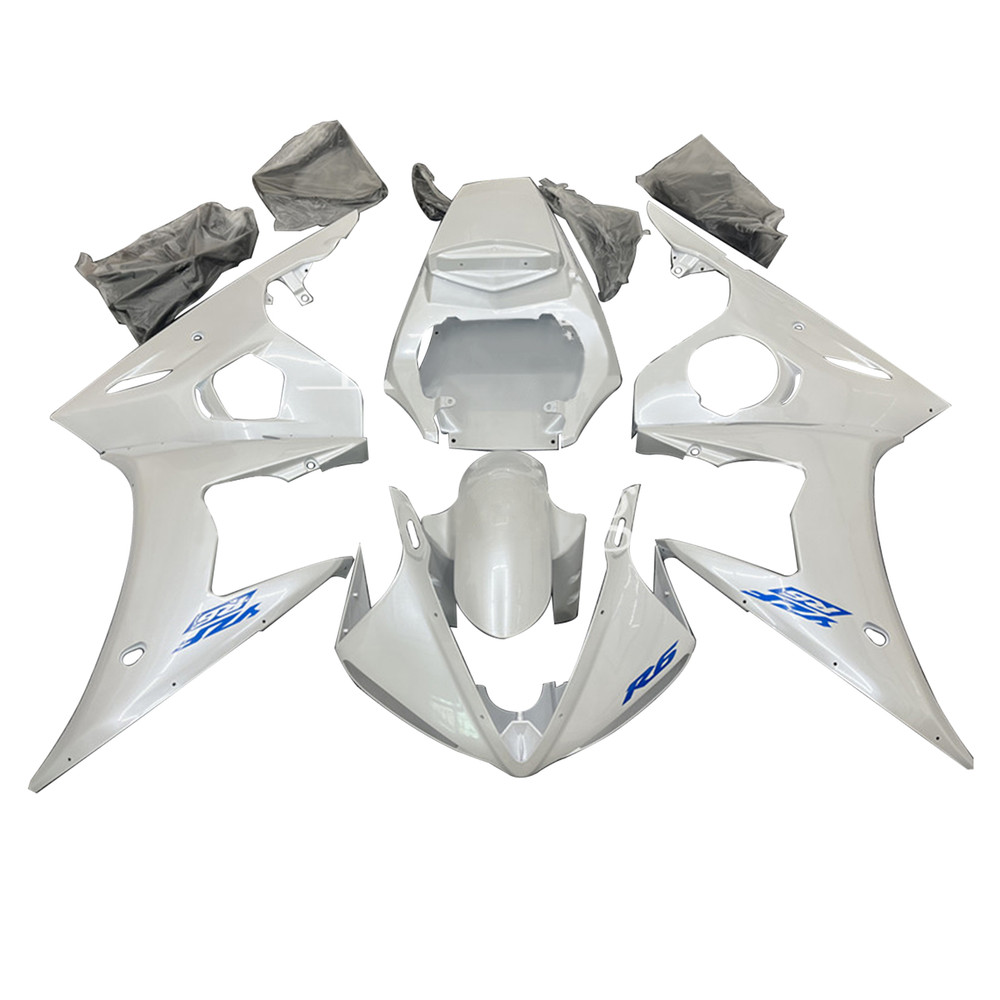 2003-2004 Yamaha YZF 600 R6 / 2006-2009 R6S Injection Fairing Kit Bodywork Plastic ABS Amotopart Fairing #030