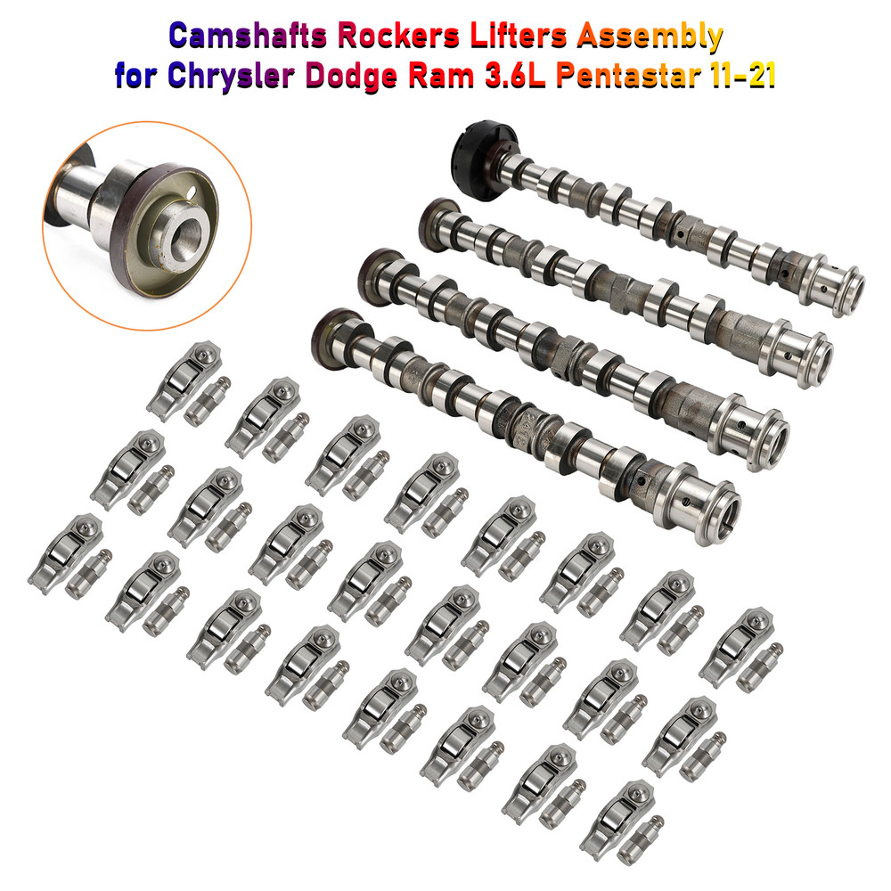 2011-2021 Chrysler Dodge Ram 3.6L Pentastar Jeep Camshafts Rockers Lifters Assembly Generic