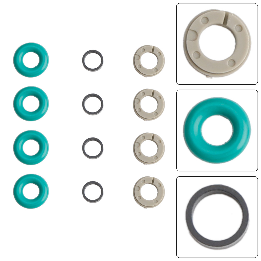 SKODA FABIA KODIAQ OCTAVIA RAPID SUPERB YETI 4PCS Fuel Injector Service Kit O-Ring 0261500354 Generic