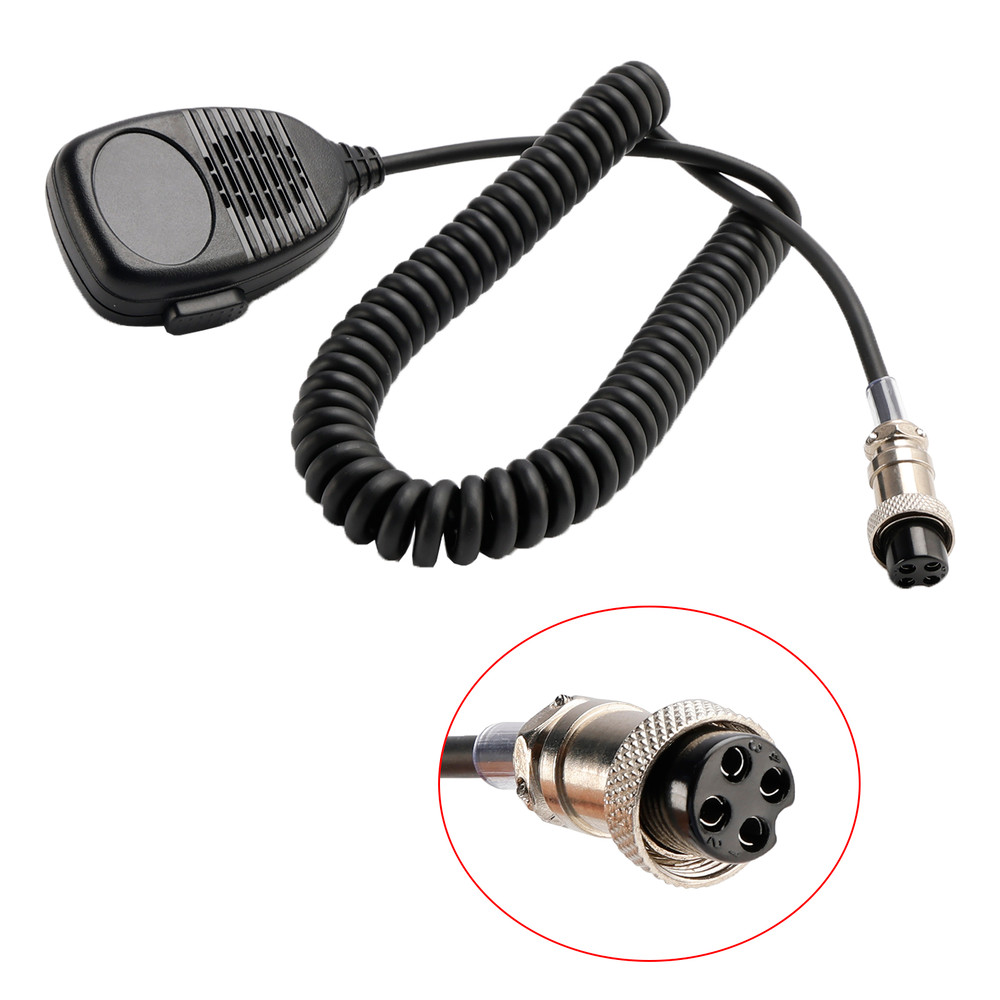 Microphone Car Mic Fit for CB-17 Walkie-Talkie Radio Megaphone Handle Microphone