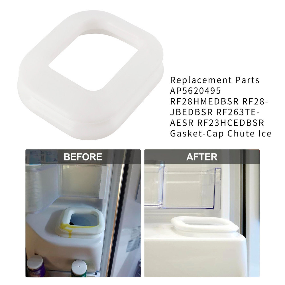 Samsung Ice Chute Maker Gasket Seal Refrigerator Ice Chute Gasket DA63-06945A Generic