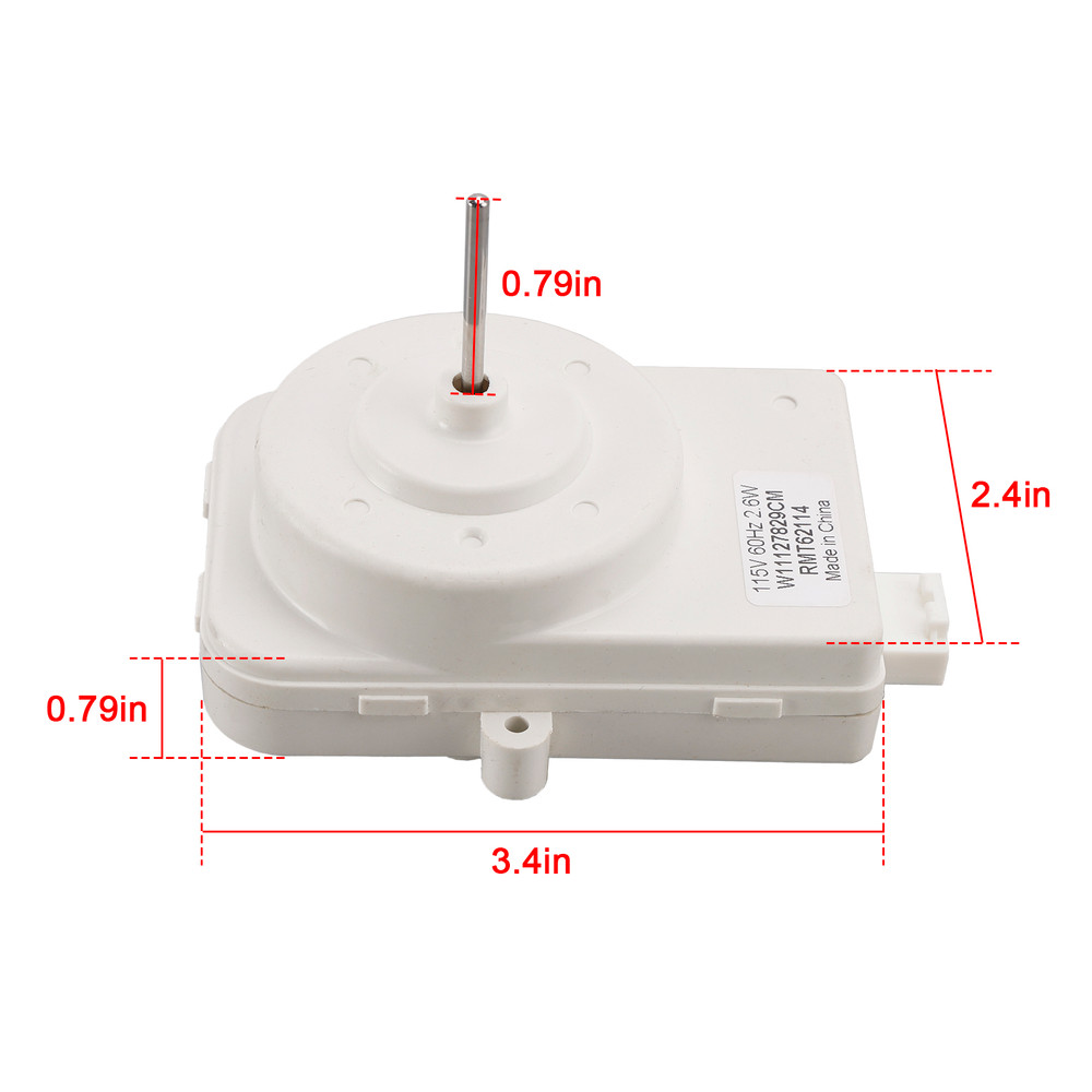 W11127829 AP6261414 PS12114471 Condenser Fan Motor