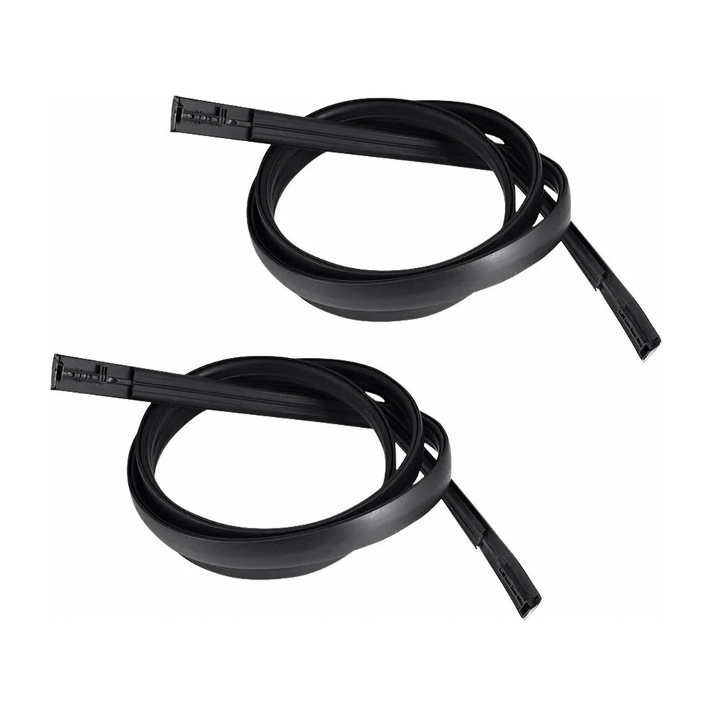 2008-2021 Toyota SEQUOIA Toyota SEQUOIA 2PCS Roof Drip Molding Trim Left & Right Side Rubber 755510C080 Generic