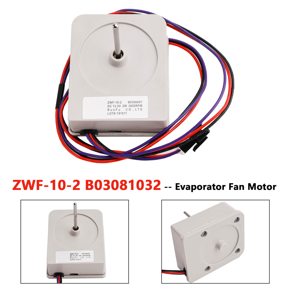 ZWF-10-2 B03081032 Evaporator Fan Motor for MeiLing & Ronshen Double Door
