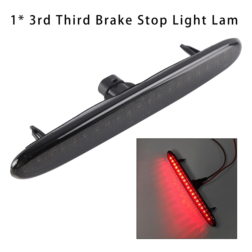 2006-2009 Pontiac Solstice Black LED 3rd Third Brake Stop Light Lamp 28K Generic