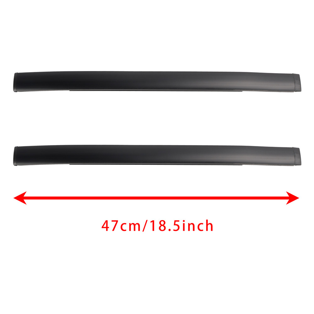 2012-2015 Toyota Venza LE 2PCS Roof Drip Molding Trim Left & Right Side Rubber Generic