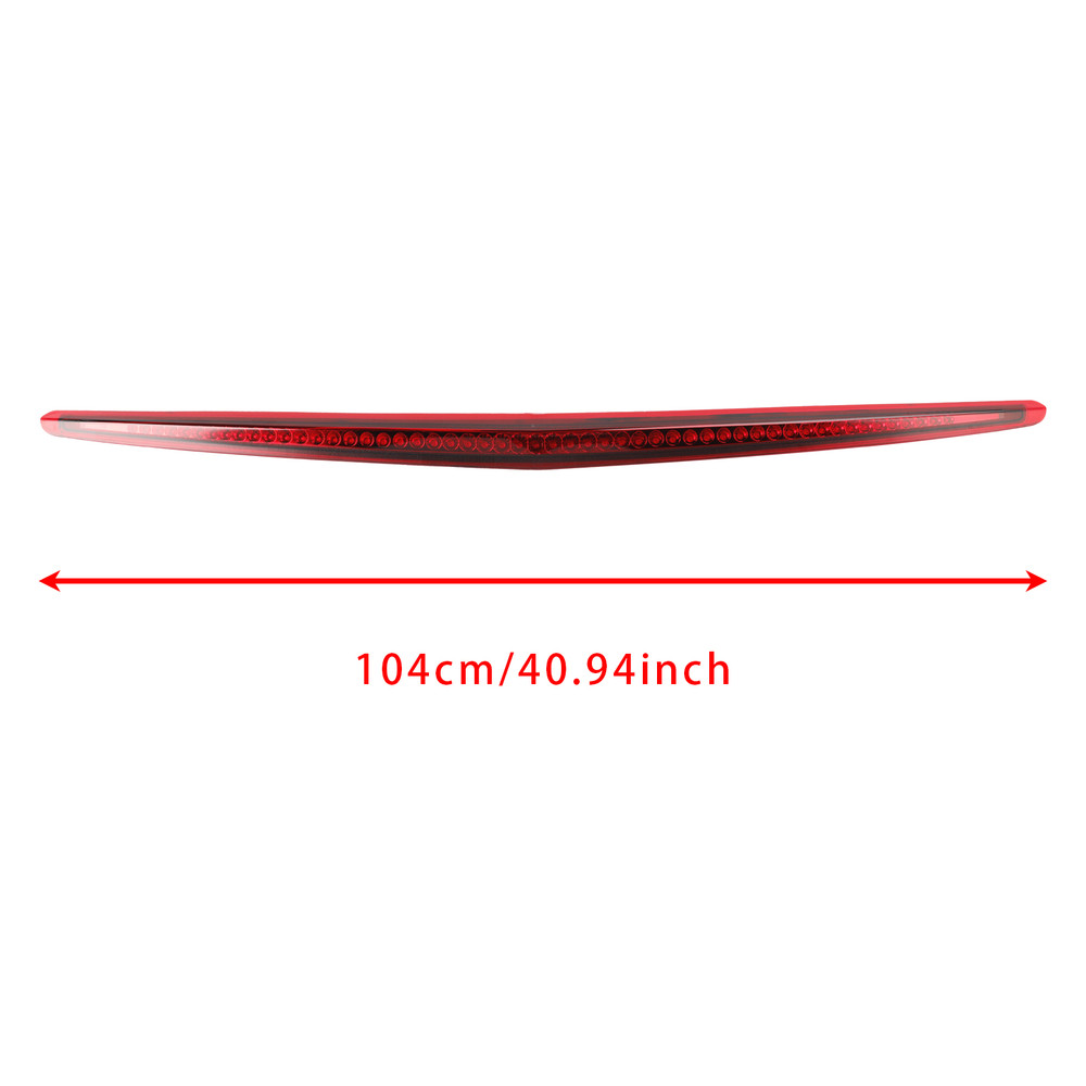 2006-2011 Cadillac DTS Full LED Third 3RD Tail Brake Light Rear Stop Lamp 25844853 Red Generic