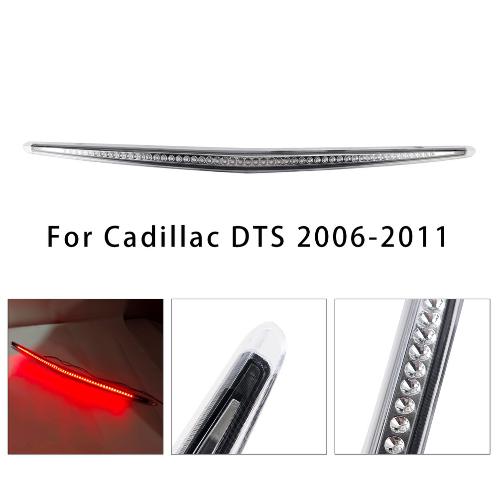 2006-2011 Cadillac DTS Full LED Third 3RD Tail Brake Light Rear Stop Lamp 25844853 WHI Generic
