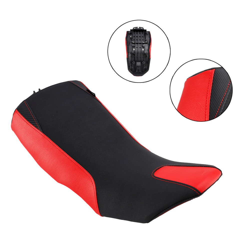 2019-2024 YAMAHA Tenere 700 Front Raider Seat Driver Cushion Pu Red Generic