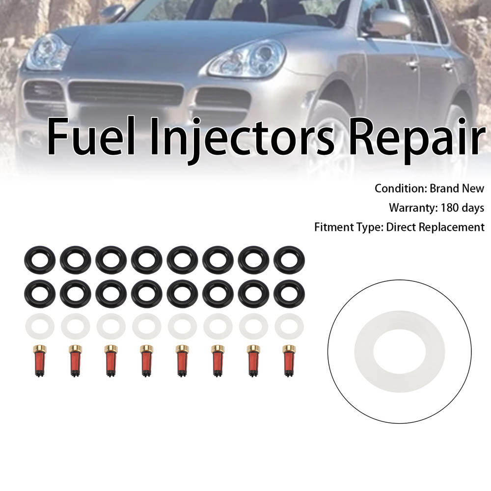 Porsche Cayenne S 9PA 4.5l / 340PS 8PCS Fuel Injectors Repair Kit 0280156101 Generic