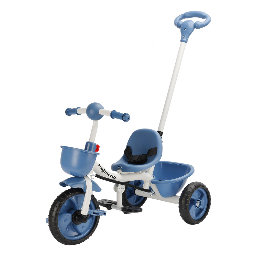 Baby Push Trike Toddler Tricycle Boys and Girls Kids Tricycle with Push Handle