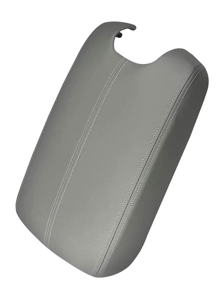 2008-2012 Honda Accord Leather Armrest Centre Console Lid Gray Generic