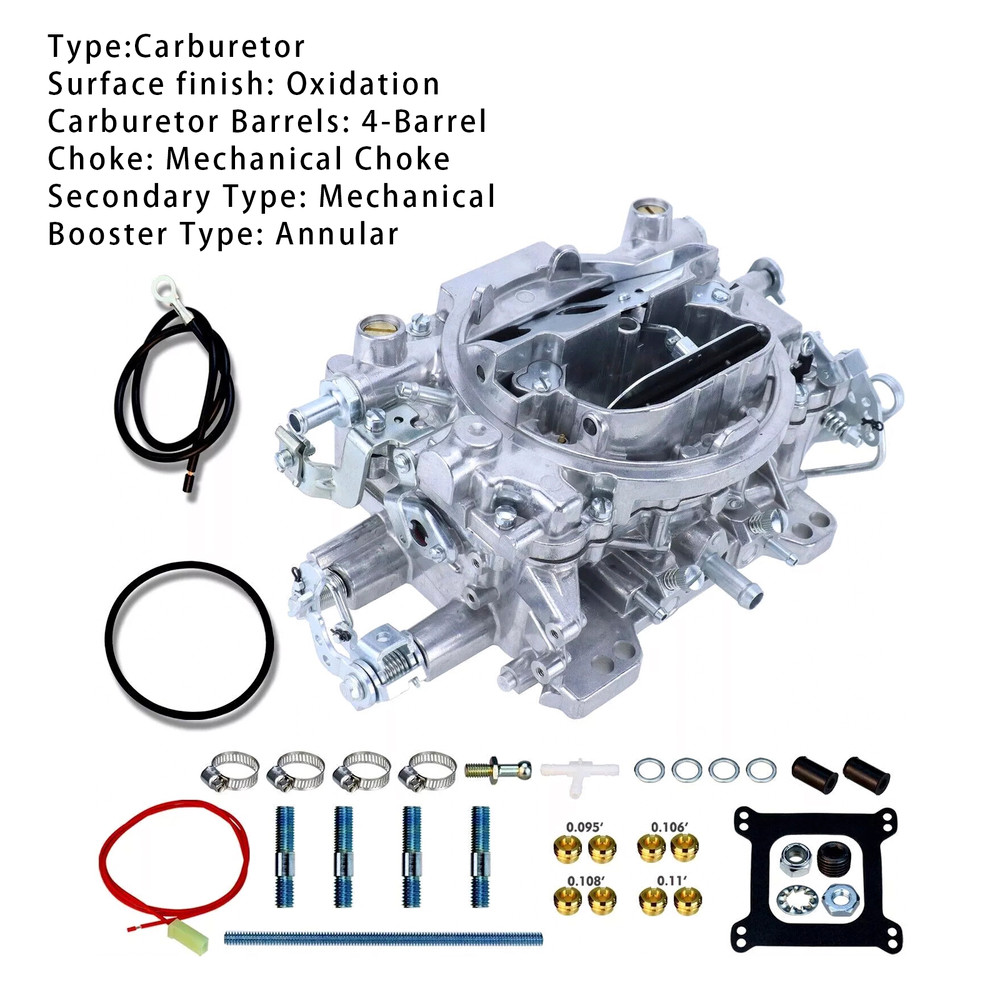 4 Barrel 1905 AVS2 Carburetor 650CFM Manual Choke