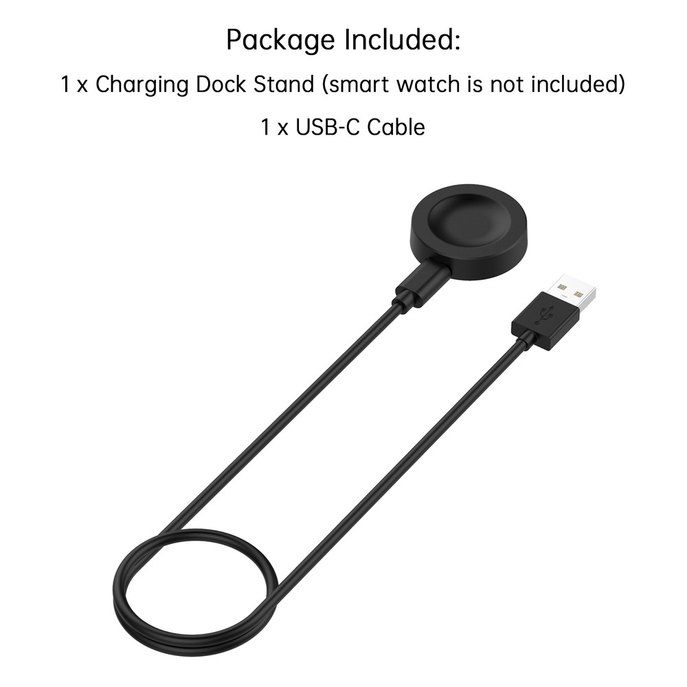 Wireless Charging Watch Charger Cable Black For Huawei D2/GT5 Pro/GT5/GT4/4/Ultimate