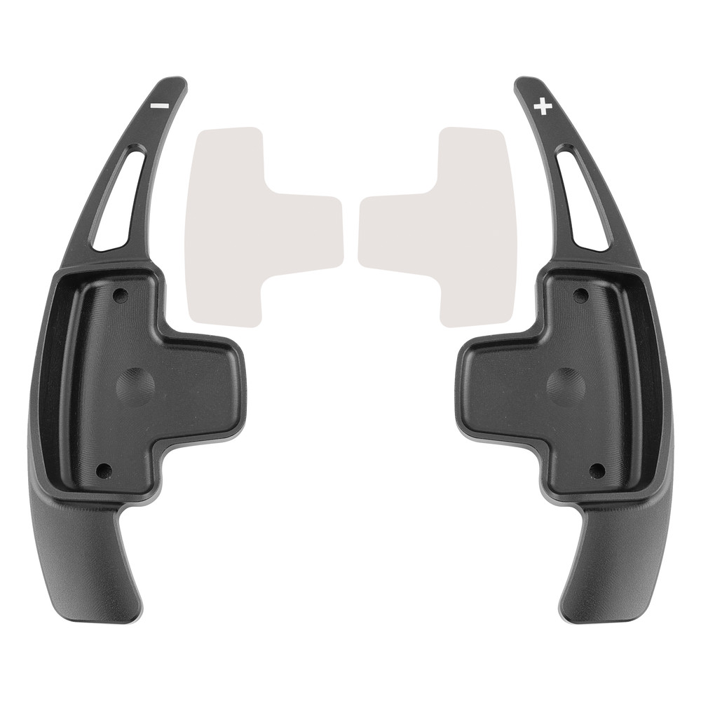 2011-2015 Mercedes-Benz CLA CLS ML Class Steering Wheel Paddle Shifter Extensions Aluminium Black Generic