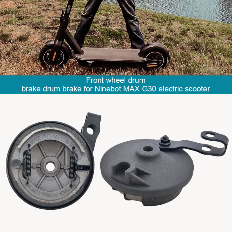 Front Wheel Hub Brake Cover Compatible with Segway Ninebot Max G30/G30LE