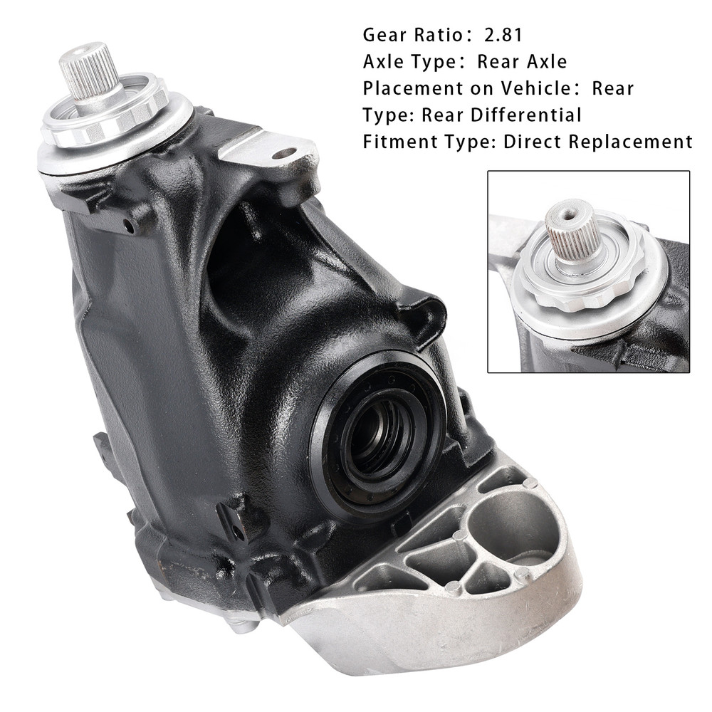 2015-2019 BMW F20 F21 1 Series 116i 120i Petrol Rear Differential 33107616972 33107616971 2.81 Ratio Generic