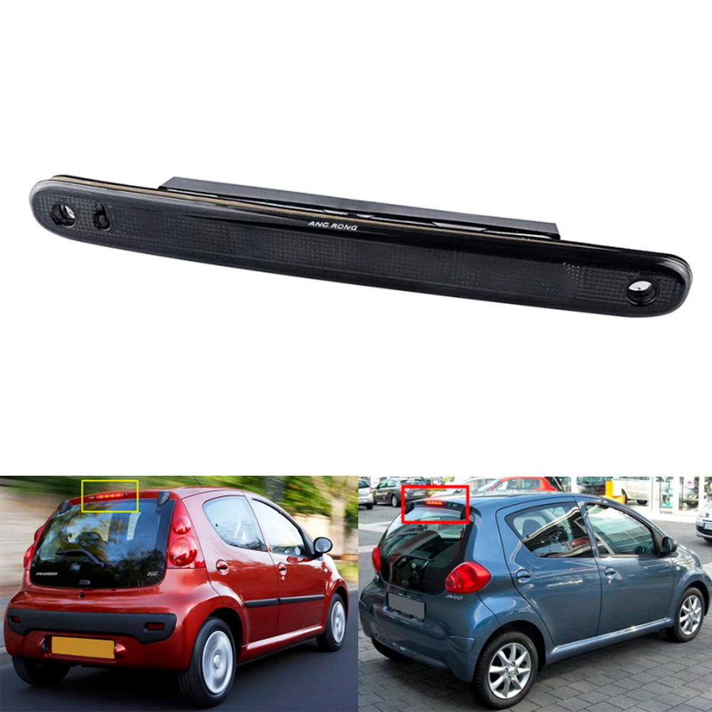 2005-2014 Peugeot 107 Rear LED High Level Black Third Stop Brake Light Generic
