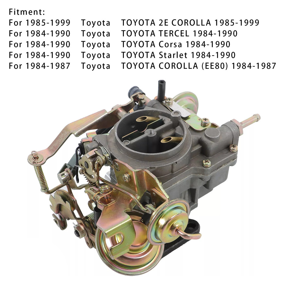 1984-1990 Toyota Starlet Carburetor Carb 21100-11190 Generic