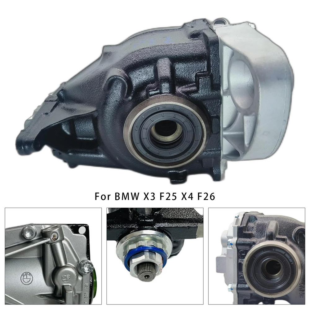 BMW X3-X6 Rear Differential Assembly 3.38 Gear 33107636994 Generic