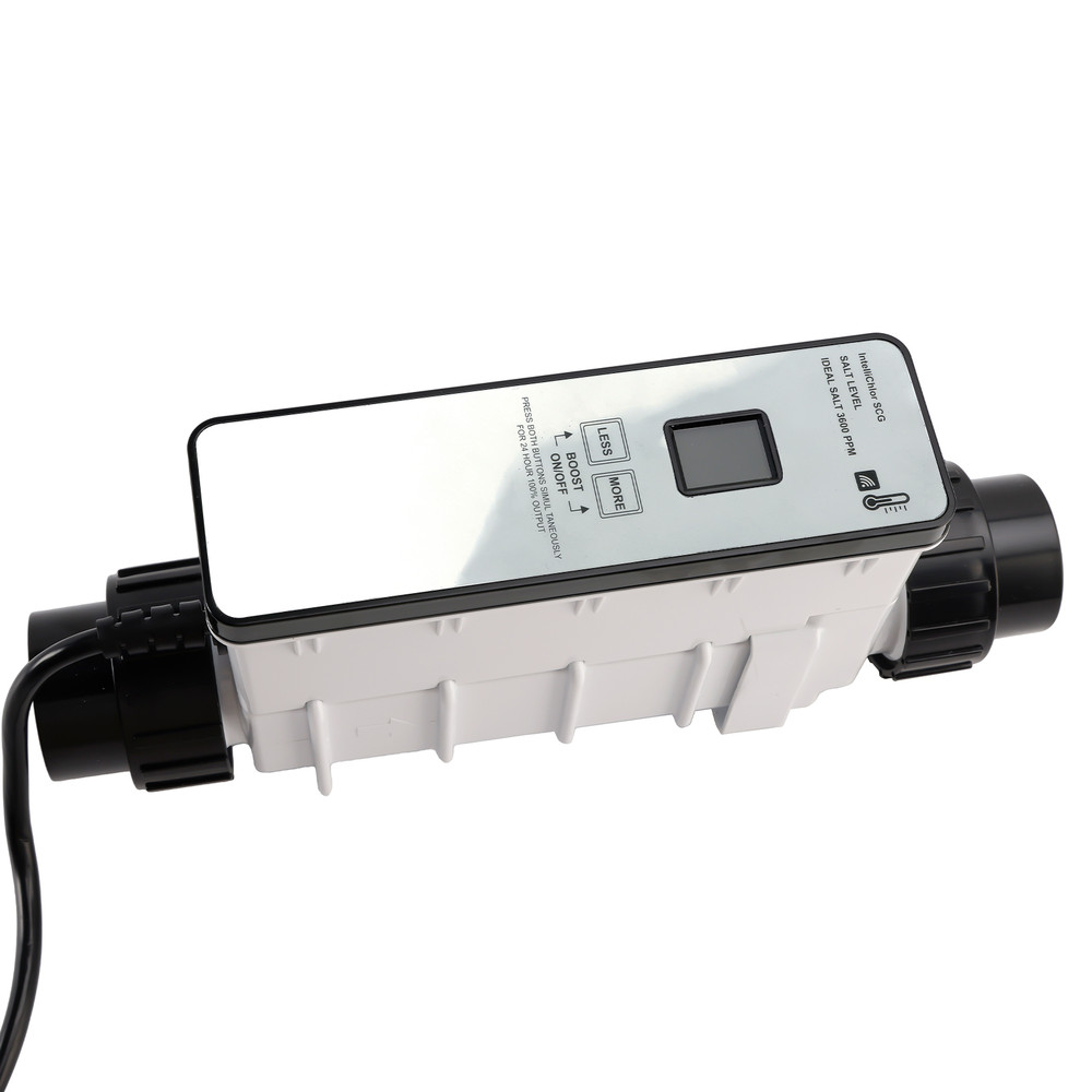 Salt Cell is made for use with the IC40 Chlorine Generator system. Includes a 15 ft cable and sanitizes up to 40K gallon pool.