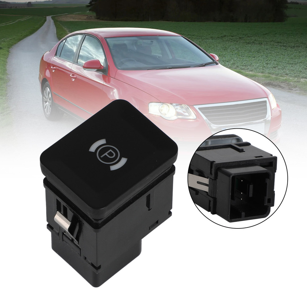 2005-2010 W Passat 3C Electronic Park Brake Handbrake Switch 3C0927225B 3C0927225C Black Generic
