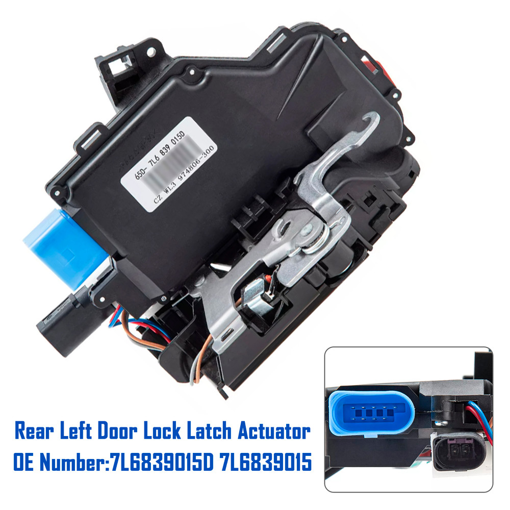 2005-2010 VW Touareg Rear Left Door Lock Latch Actuator 7L6839015D Generic