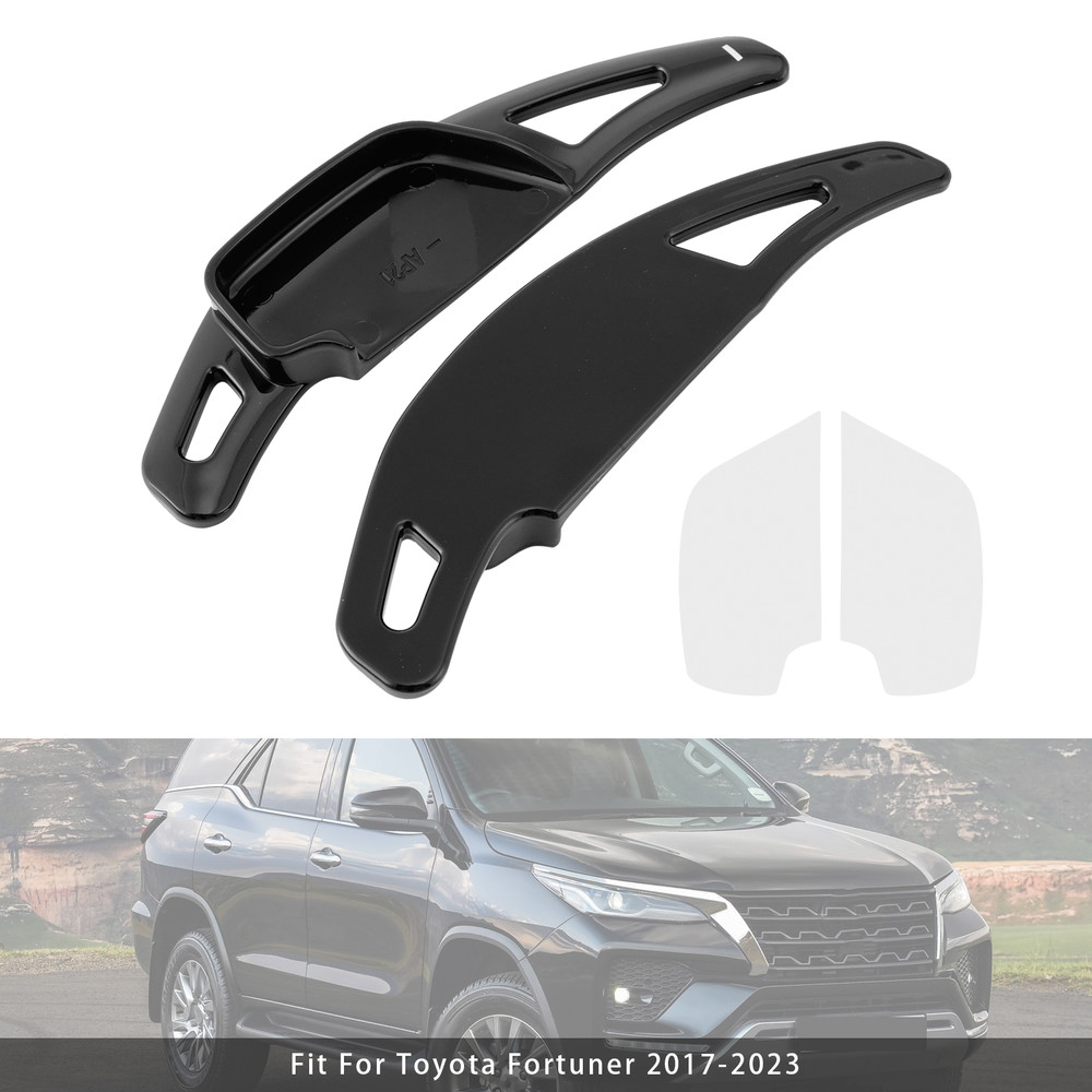 2015-2023 Toyota Hilux Steering Wheel Paddle Shifter Extension Black Generic